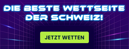Violettes Promo Banner mit Claim beste Wettseite der Schweiz und Button Jetzt wetten